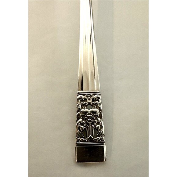 Set of 4 Vintage 1936 Oneida Community CORONATION Teaspoon Silverplate 6 1/8" - Picture 6 of 8